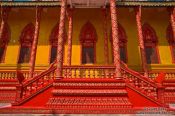 Travel photography:Temple stairs near Odonk (Udong) , Cambodia