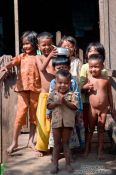 Travel photography:Kids near Odonk (Udong) , Cambodia