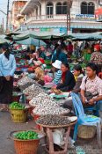 Travel photography:The Battambang central market , Cambodia