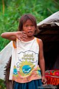 Travel photography:Kid near Tonle Sap Lake, Cambodia