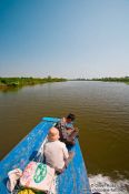 Travel photography:Entering Tonle Sap lake, Cambodia