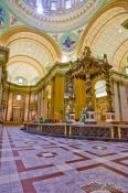 Travel photography:Inside the Cathedrale Marie Reine du Monde cathedral, Canada