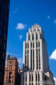 Travel photography:Art-deco style building in Montreal, Canada