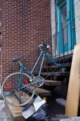 Travel photography:Abandoned bike in Montreal, Canada