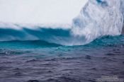 Travel photography:Iceberg close-up near Bay Bulls, Canada