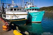 Travel photography:Fishing boats in St. John´s harbour , Canada