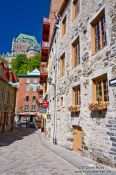 Travel photography:Houses in Quebec´s lower old town (basse ville) , Canada