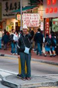 Travel photography:Protester in Hong Kong, China