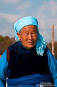 Travel photography:Woman at Erhai lake near Dali, China