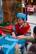 Travel photography:Women playing in Dali, China