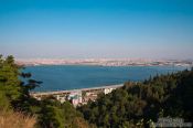 Travel photography:Kunming panorama from Western Hills , China