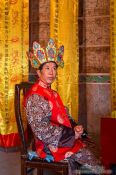 Travel photography:Lijiang monk , China
