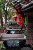 Travel photography:Living at one of the many canals in Lijiang´s old town , China
