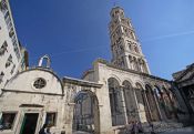 Travel photography:Diocletian`s Palace in Split, Croatia