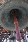Travel photography:Bells inside the bell tower of the Katedrala Sveti Lovrijenac (Saint Lawrence Cathedral) in Trogir, Croatia