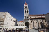 Travel photography:The Katedrala Sveti Lovrijenac (Saint Lawrence Cathedral) in Trogir, Croatia