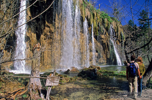 Waterfalls in Plitvice (Plitvicka) National Park