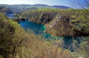 Travel photography:Lake and river landscape in Plitvice (Plitvicka) National Park, Croatia