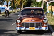 Travel photography:A 1955 Chevrolet in Cienfuegos, Cuba