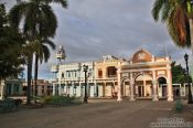 Travel photography:Cienfuegos main square, Cuba