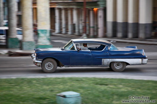 One of the many oldtimers in Havana
