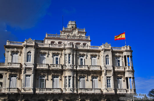 Building of the Spanish embassy in Havana