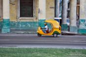 Travel photography:Havana coco-taxi, Cuba