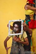 Travel photography:Performance artists in Havana Vieja, Cuba