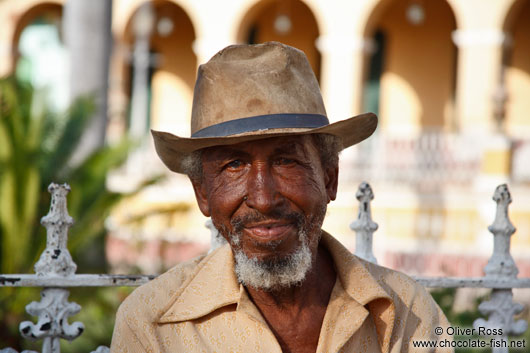 Old man in Trinidad