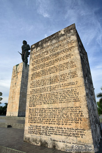 The mausoleum and memorial Monumento Ernesto Che Guevara in Santa Clara