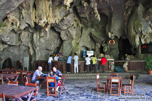 Cave bar at the Palenque de los Cimarrones