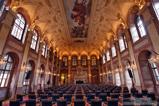 Large assembly room in the Waldstein palace