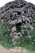 Travel photography:Fake limestone cave wall in the Waldstein Palace (the seat of the Czech Senate - the palace not this cave), Czech Republic