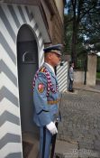 Travel photography:Castle guards, Czech Republic