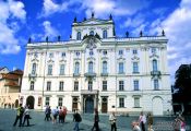 Travel photography:Palace in Prague Castle, Czech Republic