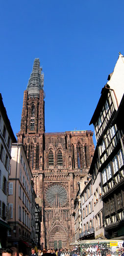 The Muenster (cathedral) in Strasbourg