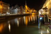 Travel photography:Strasbourg by night, France