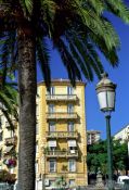 Travel photography:House in Ajaccio on Corsica, France