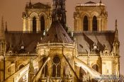 Travel photography:View of the Notre Dame cathedral in Paris, France