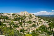 Travel photography:View of Gordes in the Luberon, France
