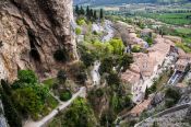Travel photography:The village of Moustiers Sainte Marie in Provence, France