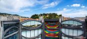 Travel photography:View from the Mamac museum in Nice, France