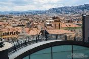 Travel photography:View of the Mamac museum in Nice, France