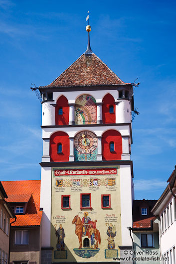 Tower above one of the Wangen city gates