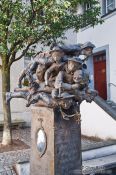 Travel photography:Sculpture in Wangen , Germany