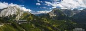 Travel photography:Panoramic view of the Berchtesgaden National Park, Germany