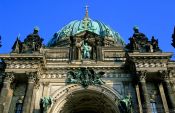 Travel photography:Facade of the old dome in Berlin, Germany