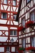 Travel photography:Half-timbered houses in Meersburg , Germany