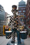 Travel photography:Hummel Sculpture in Hamburg, Germany