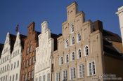 Travel photography:Old merchant houses in Lübeck, Germany